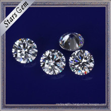 Aaaaa High Grade Clear White Synthetic Cubic Zirconia Stones for CZ Jewelry